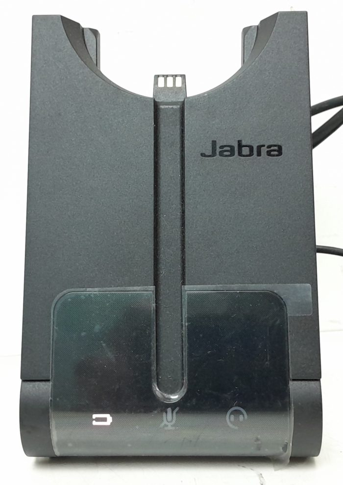Jabra Headset Charging Base Only WHB003BS with Jabra ENC016 Aux Adapter - Image 2