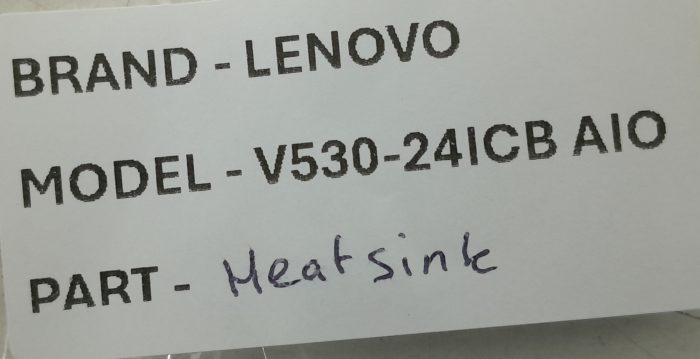 Lenovo Heat Sink All In One V530-24ICB (8SSH40Q67160) - Image 3