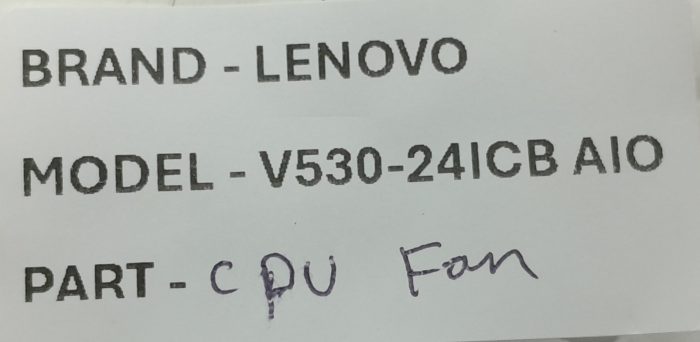 Lenovo CPU Fan All In One V530-24ICB (8SSF10J21319S0FS86762A1) - Image 3