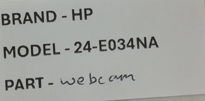HP Webcam All In One 24-E034NA (N92C Webcam) - Image 3