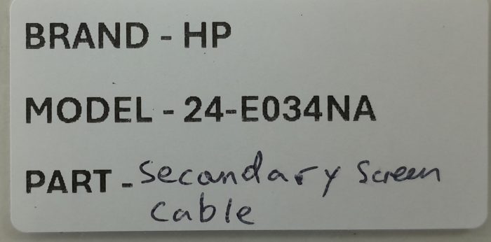 HP Secondary Screen Cable All In One 24-E034NA (N03 BACKLIGHT) - Image 3
