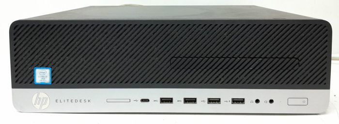 HP Windows SFF PC EliteDesk 800 G3 - i7-7700 3.6GHz  - 8GB RAM - 256GB SSD - 11 Pro - Image 2