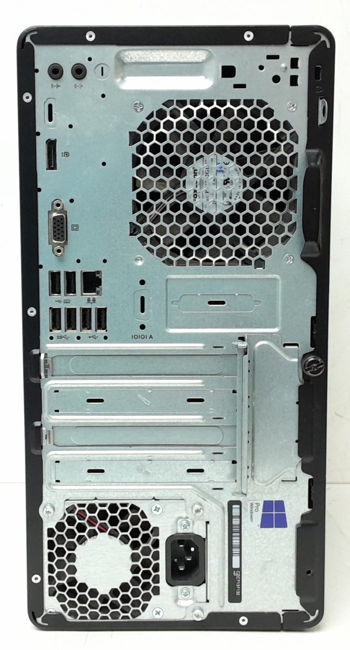 HP Windows Tower PC ProDesk 400 G4 MT - i3-7100 3.9GHz  - 4GB RAM - 640GB HDD - 11 Pro - Image 4