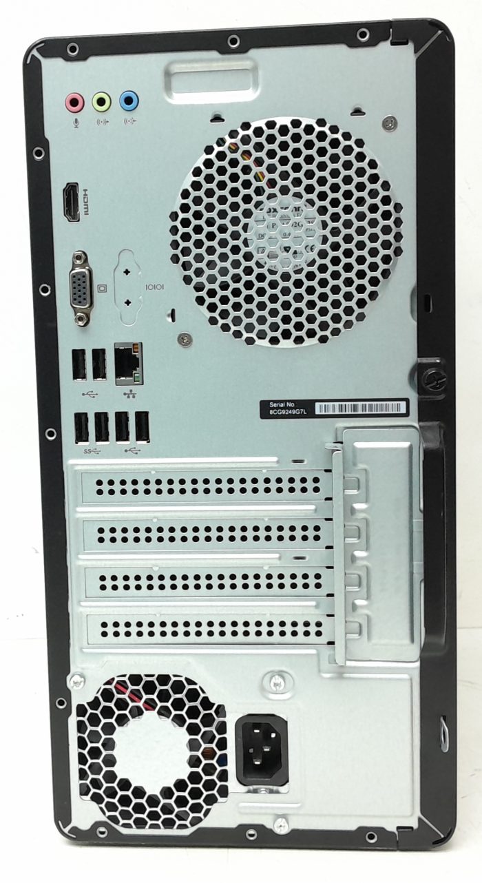 HP Windows Tower PC 290 G2 MT - i3-8100 3.6GHz  - 8GB RAM - 1TB HDD - 11 Pro - Image 5