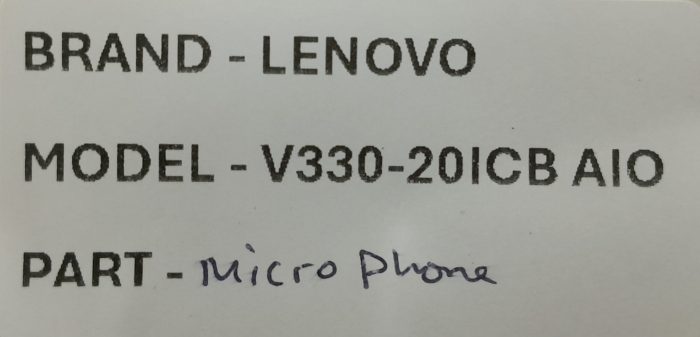 Lenovo Microphone All In One V330-20ICB (3500AR080001) - Image 3
