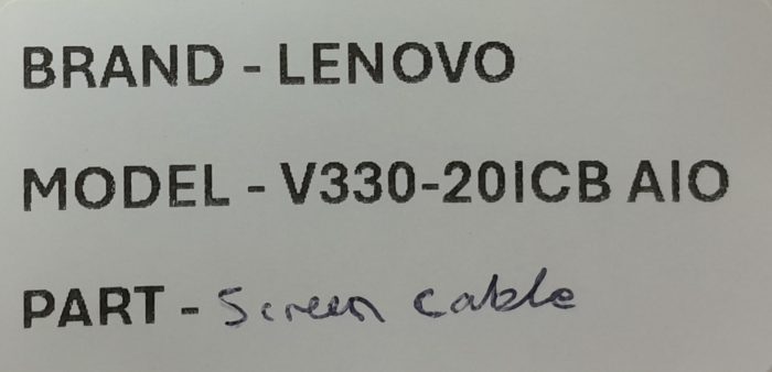 Lenovo Screen Cable All In One V330-20ICB (3500AR040001) - Image 3