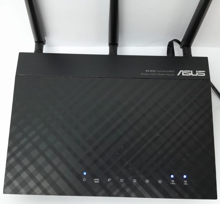 Asus Dual Band Wireless-N600 ADSL Modem Router In Box DSL-N55U - Image 5