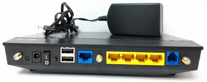 Asus Dual Band Wireless-N600 ADSL Modem Router In Box DSL-N55U - Image 4