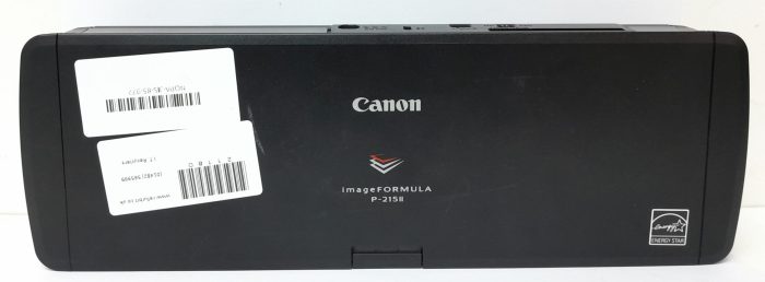 Canon Portable Document Scanner imageFORMULA P-215II (M111132) - Image 5