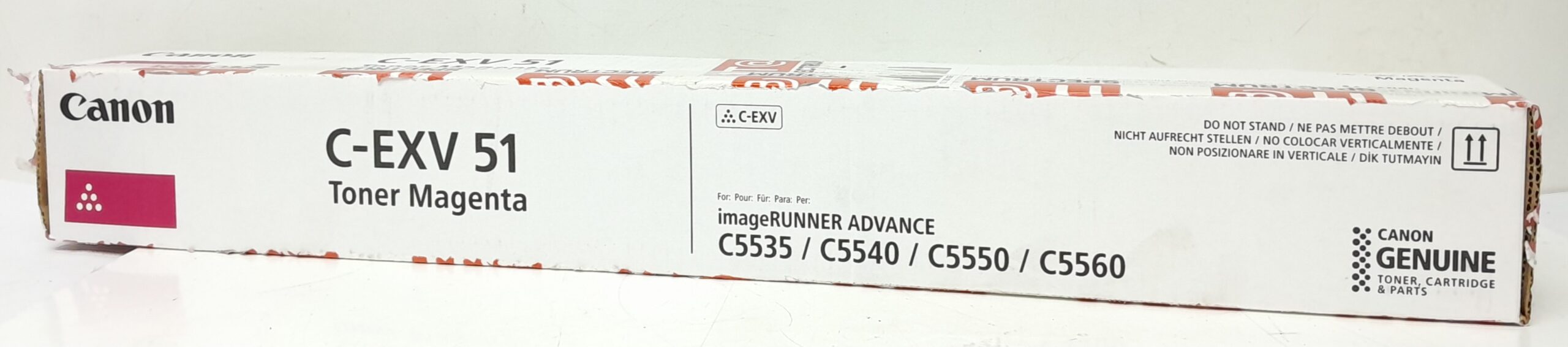 20241010_233722 Canon Magenta Toner Cartridge C-EXV 51 TONER MAGENTA - Image 1