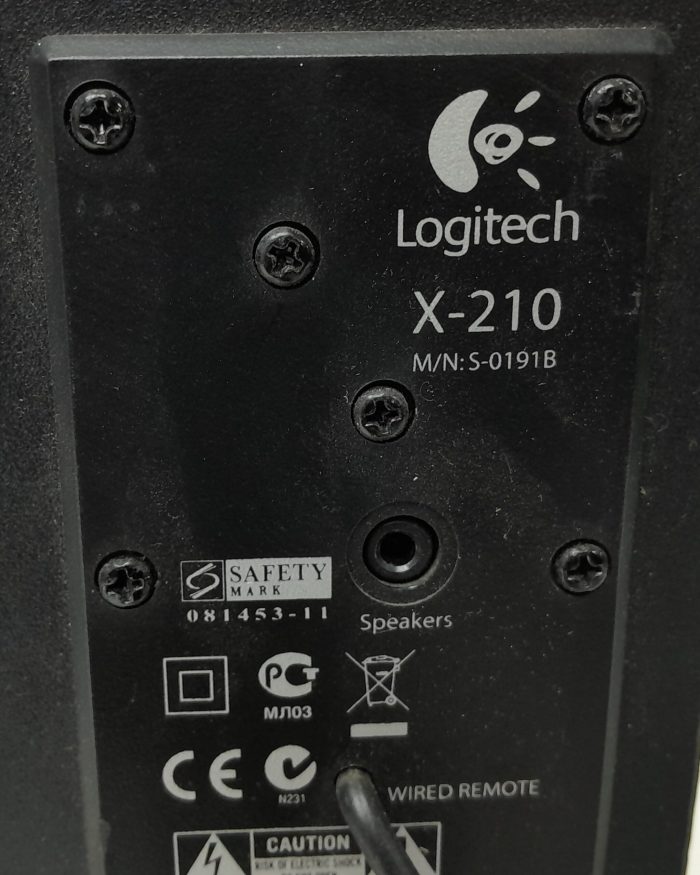 Logitech Desktop Speaker X-210 - Image 3