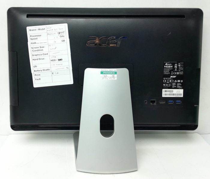 Acer Windows All in One PC Aspire ZC-700 - Pentium J3710 @ 1.6GHz - 4GB Ram - 19.5" - 1TB HDD - 10 Pro Home - Image 5