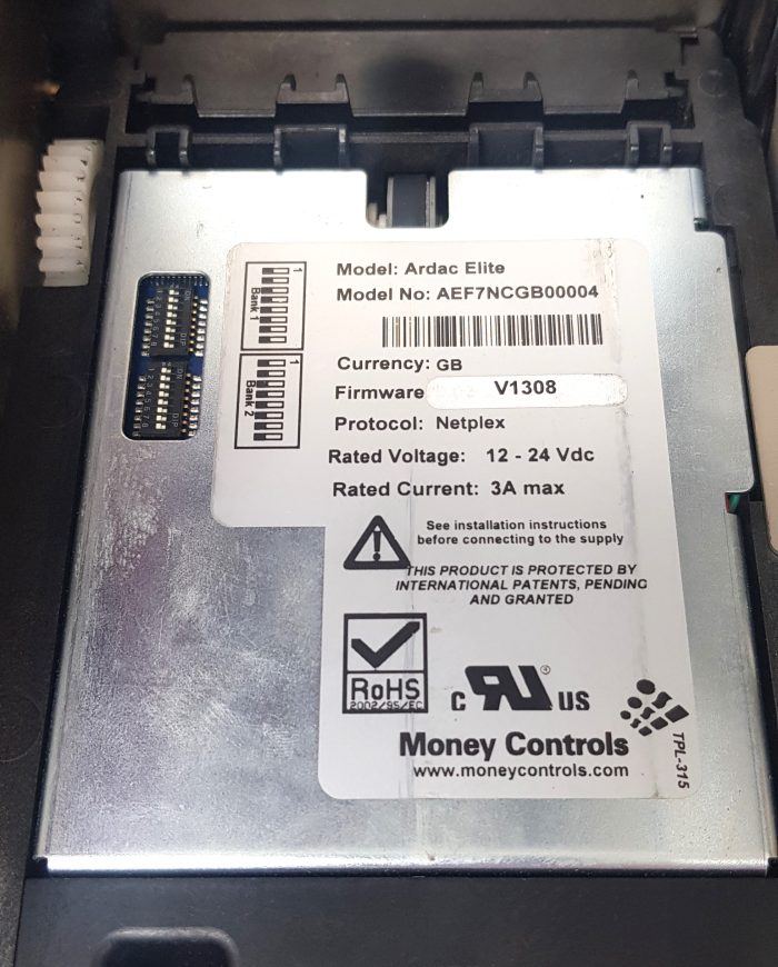 Ardac Elite Note Acceptor/Note Validator - Image 2
