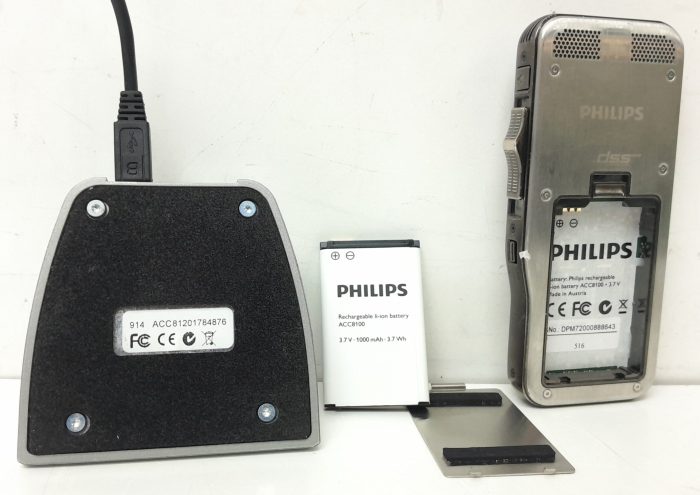 Philips Digital Pocket Memo Digital Recorder with Docking Station DPM 7200 - Image 3