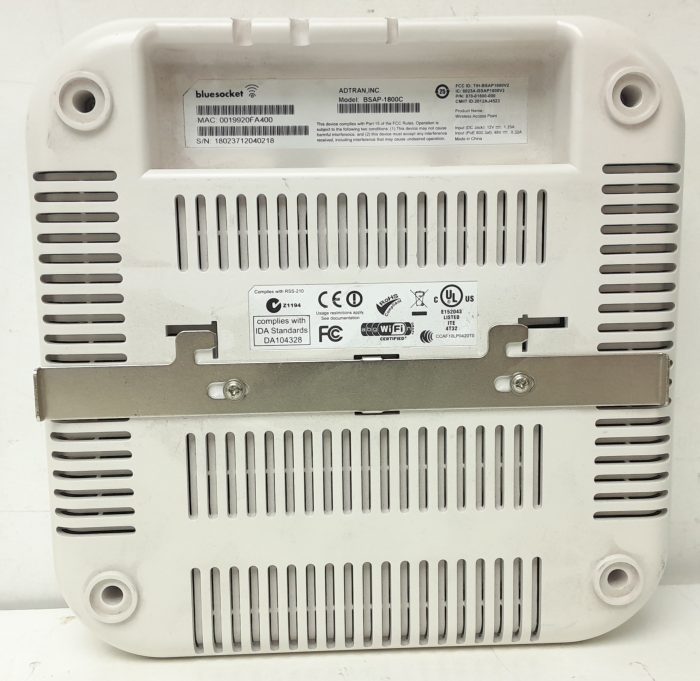 BlueSocket PoE Wireless Access Point BSAP-1800C - Image 4