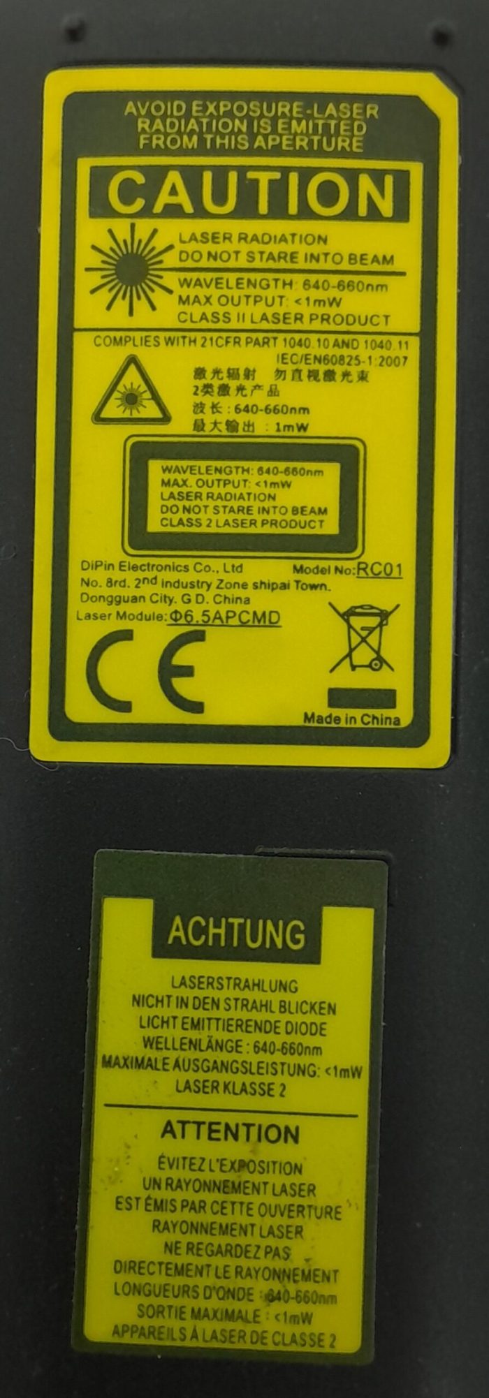 BenQ Projector Remote RC01 - Image 3