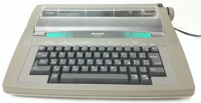 Sharp Electronic Typewriter QL-110 - Image 2