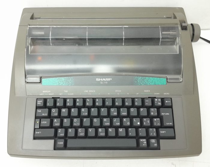 Sharp Electronic Typewriter QL-110 - Image 9