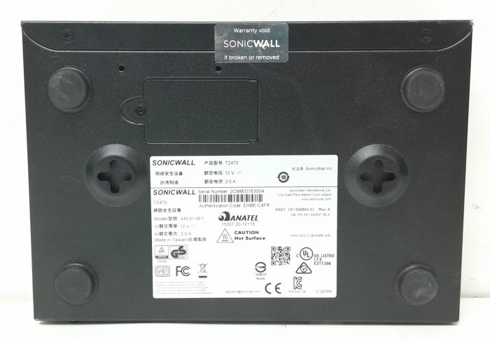 SonicWall Firewall Security Appliance TZ470 APL57-0F1 - Image 4