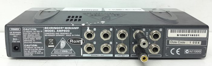 Behringer Mini Amplifier AMP800 - Image 4