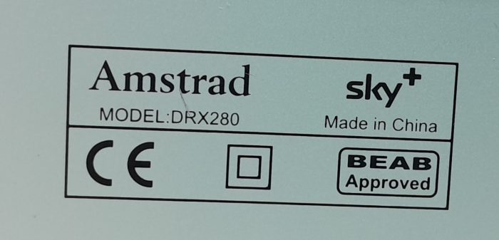 Sky+ Digital Media Player Amstrad DRX280 - Image 3