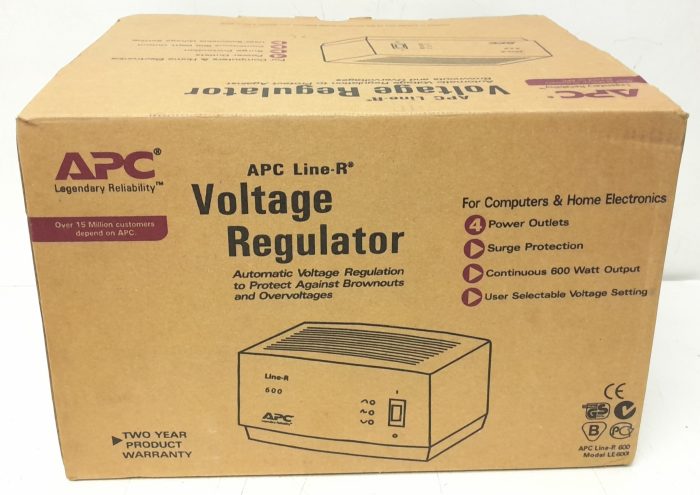 APC Voltage Regulator Line R 600 LE600I - In Box - Image 4