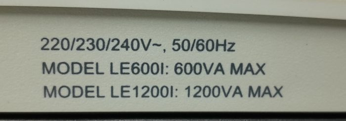 APC Voltage Regulator Line R 600 LE600I - In Box - Image 3