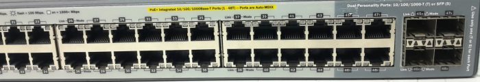 HP Gigabit Ethetnet Switch 48 Ports PoE+ 2920-48G J9729A - Image 5