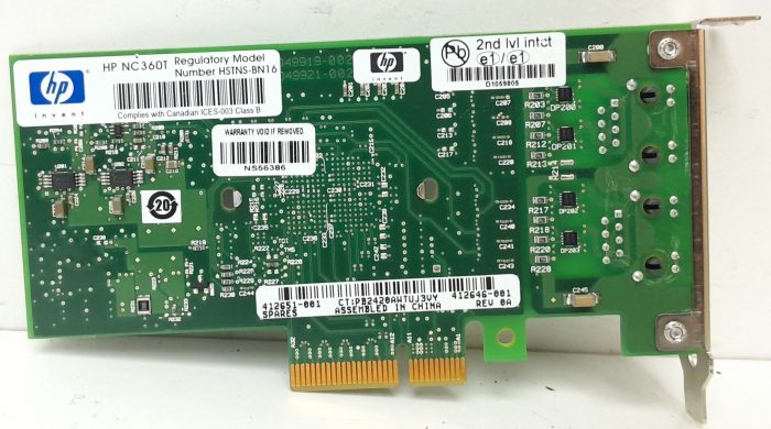 HP Server Network Card NC360T - Job Lot x2 - Image 4