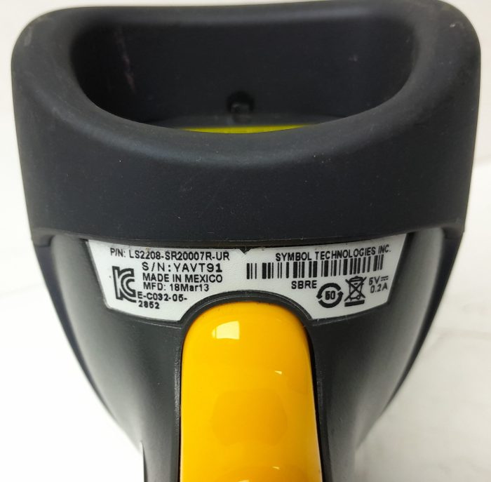 Symbol Barcode Scanner LS2208-SR20007R-UR - Image 3