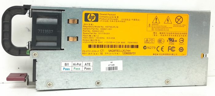 HP Power Supply Unit 750W HSTNS-PL18 - Image 2