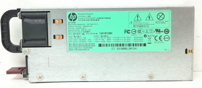 HP Power Supply Unit 1200W HSTNS-PL11 - Image 2