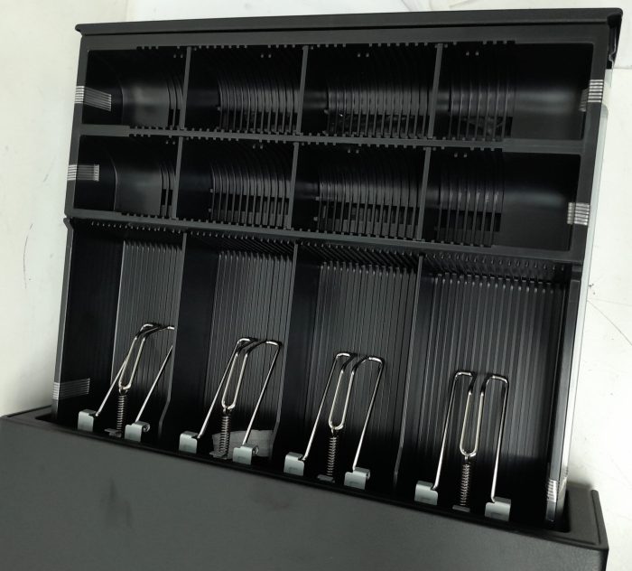Cash POS Money Till Drawer Lockable Cashier With Keys P26B13D0232 - Image 8