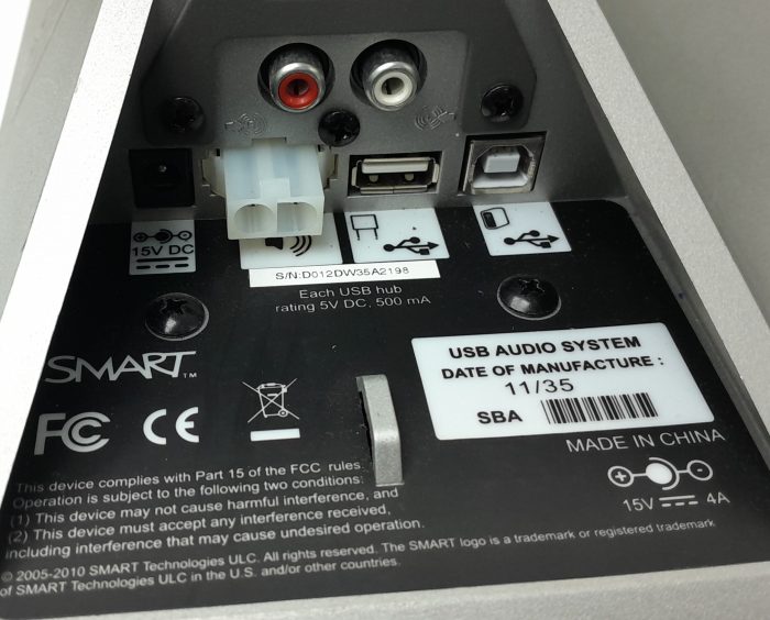 Smart Audio System Speakers USB SBA - Pair - Image 4