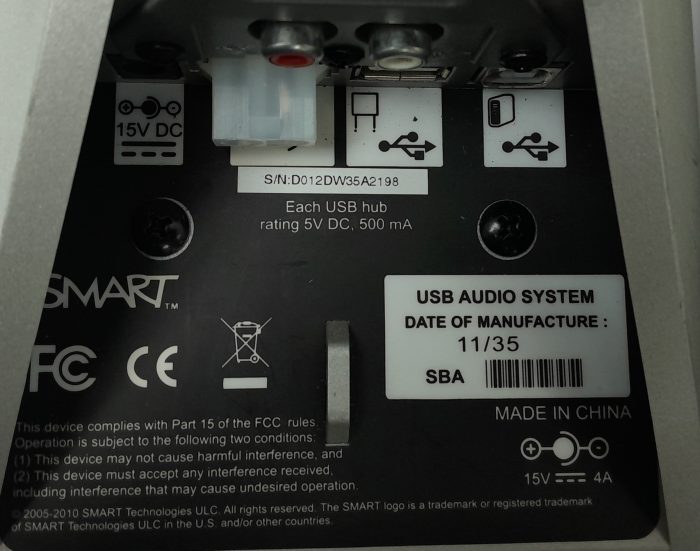 Smart Audio System Speakers USB SBA - Pair - Image 3