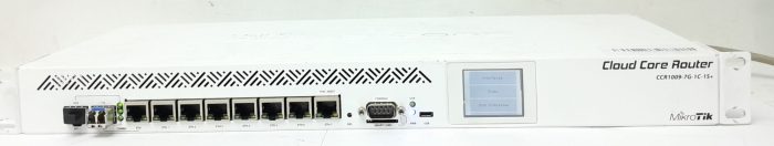 MikroTik Cloud Core Router CCR1009-7G-1C-1S+ With Flexoptix S.1312.10.D Module - Image 2