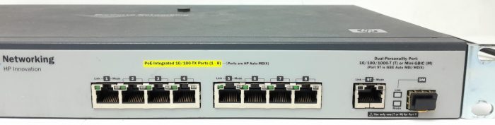 HP Network Switch Procurve 2600-PWR J8762A - Image 6