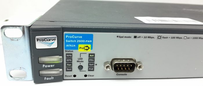 HP Network Switch Procurve 2600-PWR J8762A - Image 5