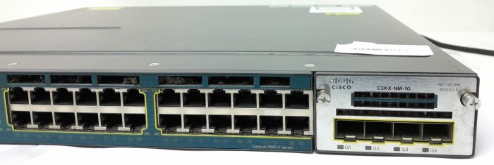Cisco Network Switch 48 Ports WS-C3560X-48T-S V04 - Image 5