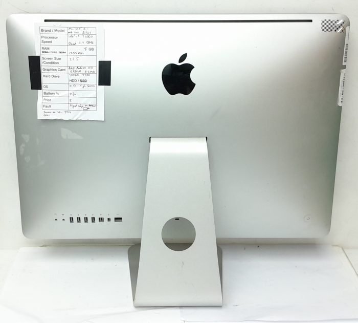Apple iMac A1311 - Intel i5-2400S Quad 2.5GHz - 8GB RAM - 21.5" - AMD Radeon HD 6750M 512MB - 500GB HDD - 10.13 High Sierra(Mid 2011) - Image 4