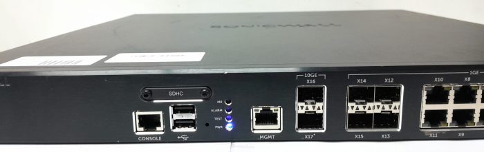 SonicWall Security Firewall Appliance NSA 3600 1RK26-0A2 - Image 6