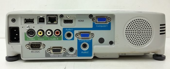 Epson HDMI VGA Projector with 4906 Lamp Hours Used EB-X27 H692B - Image 4