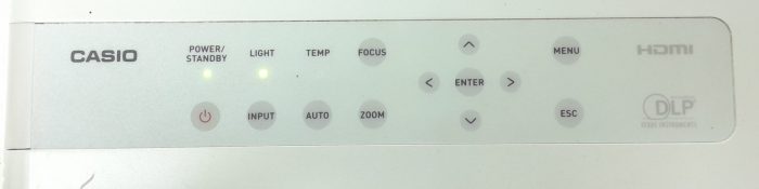 Casio HDMI VGA Projector with 3658 Lamp Hours Used XJ-A140V - Image 8
