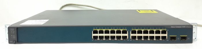 Cisco Managed Switch 24 Ports WS-C3560V2-24TS-S - Image 2