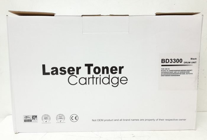 Laser Toner Cartridge Black Drum Kit BD3300 - Image 2