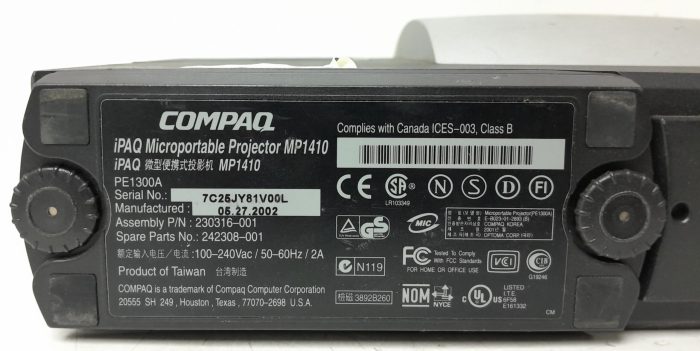 Compaq VGA Projector iPAQ MP1410 - Image 3