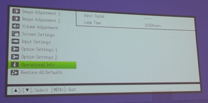 Casio HDMI VGA Projector with 3095 Lamp Hours Used XJ-A130 - Image 2