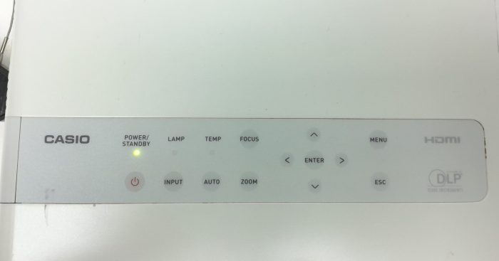 Casio HDMI VGA Projector with 3095 Lamp Hours Used XJ-A130 - Image 8