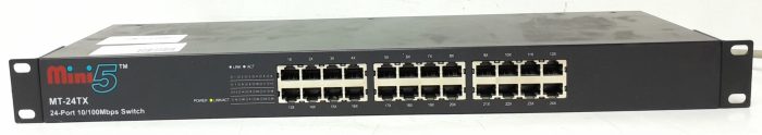 Mini5 Ethernet Switch 24 Port 10/100Mbps MT-24TX - Image 2