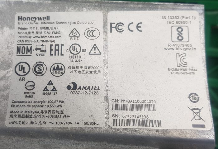 Intermec PM43 Thermal Printer - Image 5